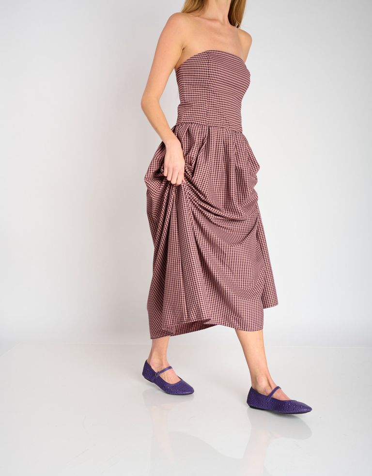 נעלי נשים - Rollie - נעלי BALLET MARY JANE - סגול2