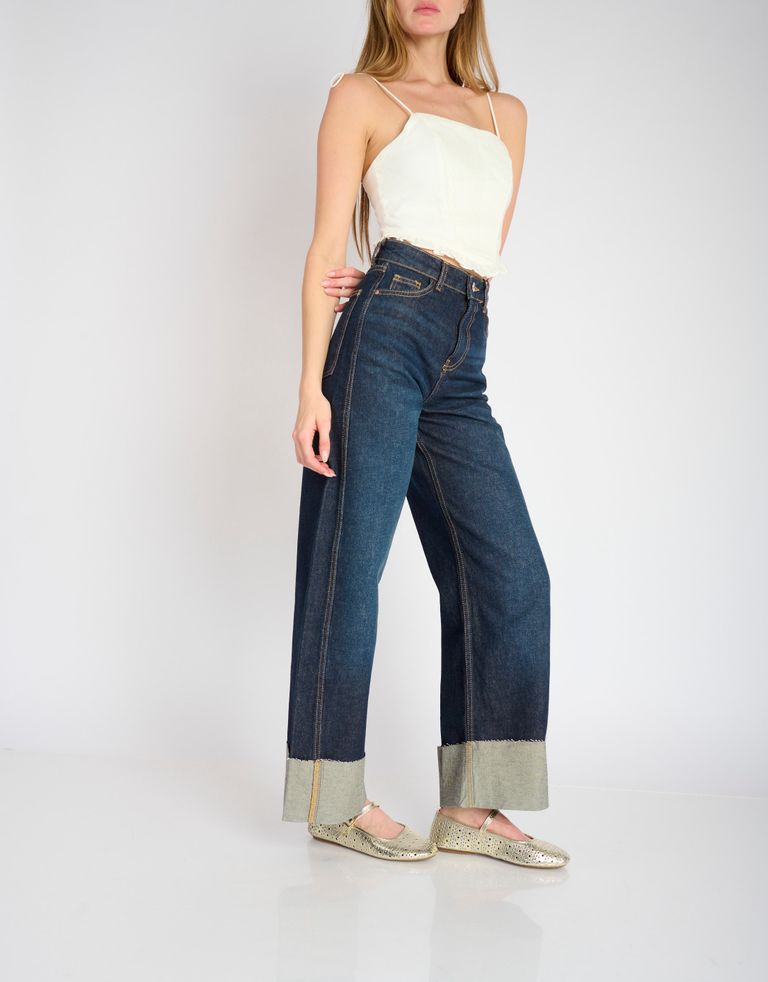 נעלי נשים - Rollie - נעלי BALLET MARY JANE - זהב3