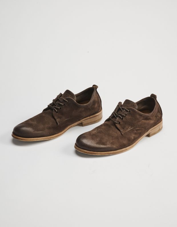נעלי גברים - A.S. 98 - נעליי ם עם שרוכים CALIFOR - חום כהה
