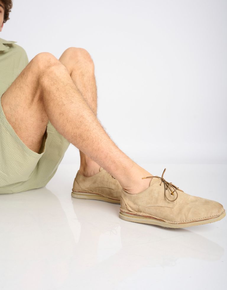 נעלי גברים - A.S. 98 - נעלי עור EVENGE - בז'1