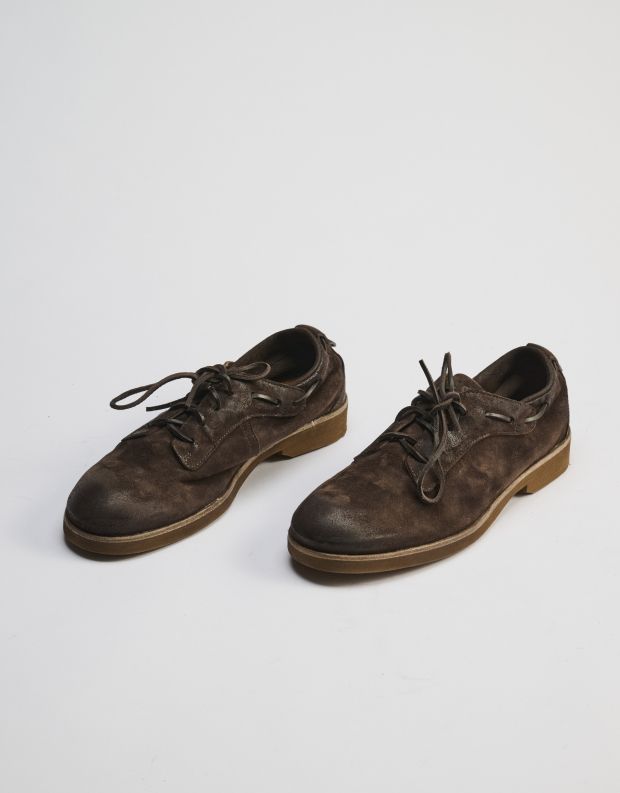 נעלי גברים - A.S. 98 - נעלי עור PURO - חום כהה