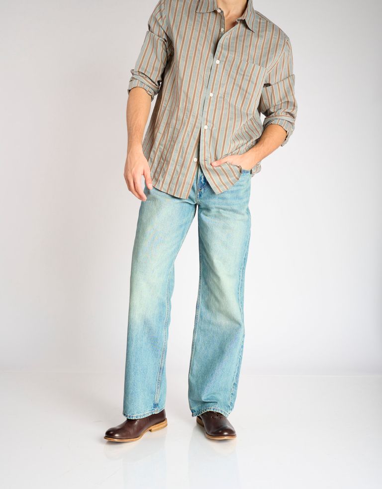 נעלי גברים - A.S. 98 - נעלי עור DYAMOND - חום כהה2