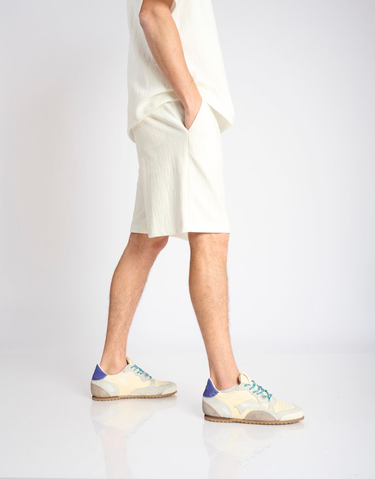 נעלי גברים - A.S. 98 - סניקרס  עור - לבן2