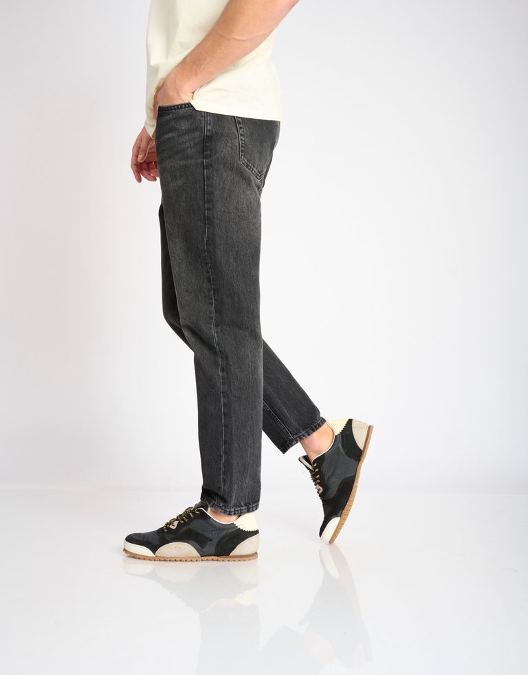 נעלי גברים - A.S. 98 - סניקרס  עור - שחור3