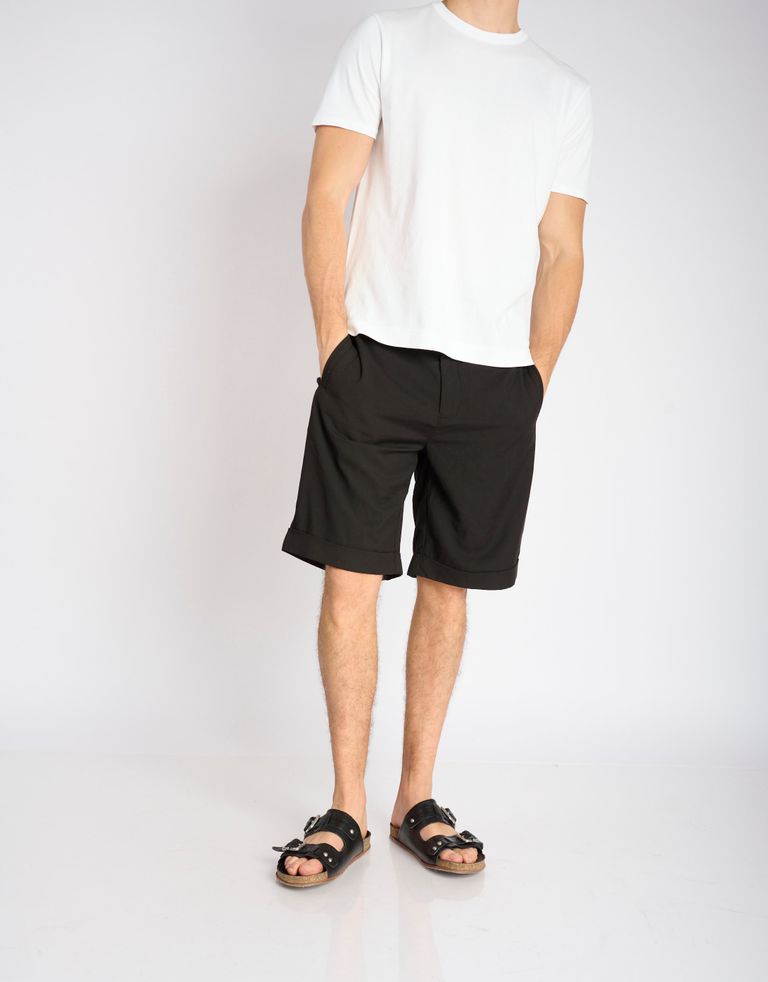 נעלי גברים - A.S. 98 - כפכפי שתי רצועות COM - שחור3