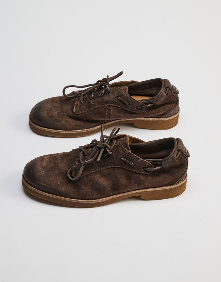 נעלי גברים - A.S. 98 - נעלי עור PURO - חום כהה3