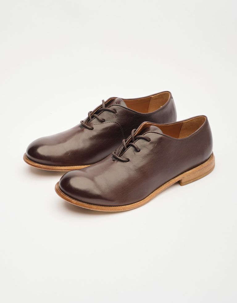 נעלי גברים - A.S. 98 - נעלי עור DYAMOND - חום כהה4