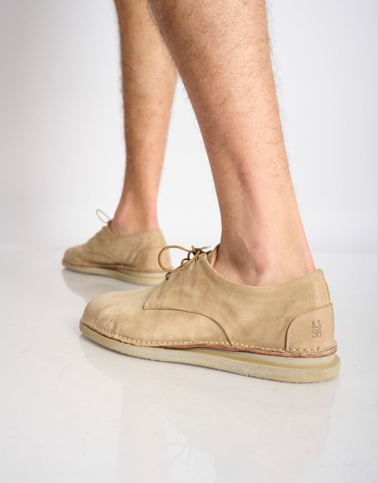 נעלי גברים - A.S. 98 - נעלי עור EVENGE - בז'4