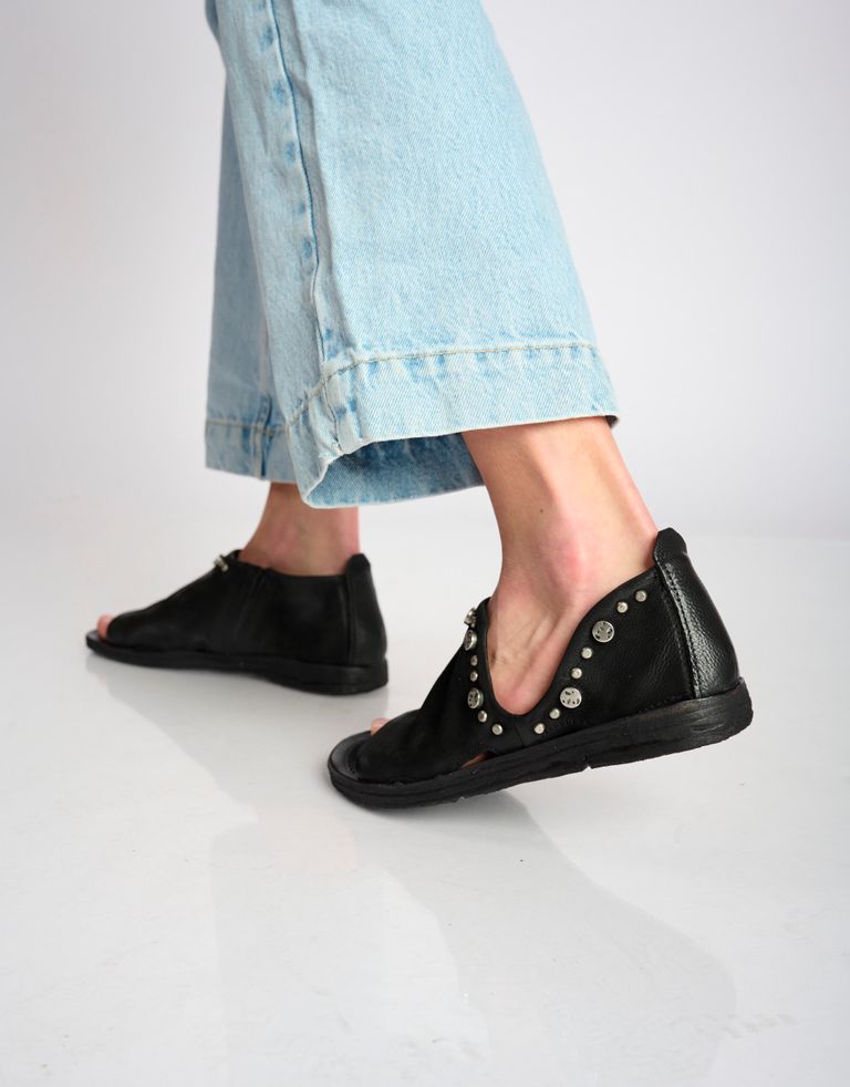 נעלי נשים - A.S. 98 - סנדלים סגורים RAMOS - שחור1