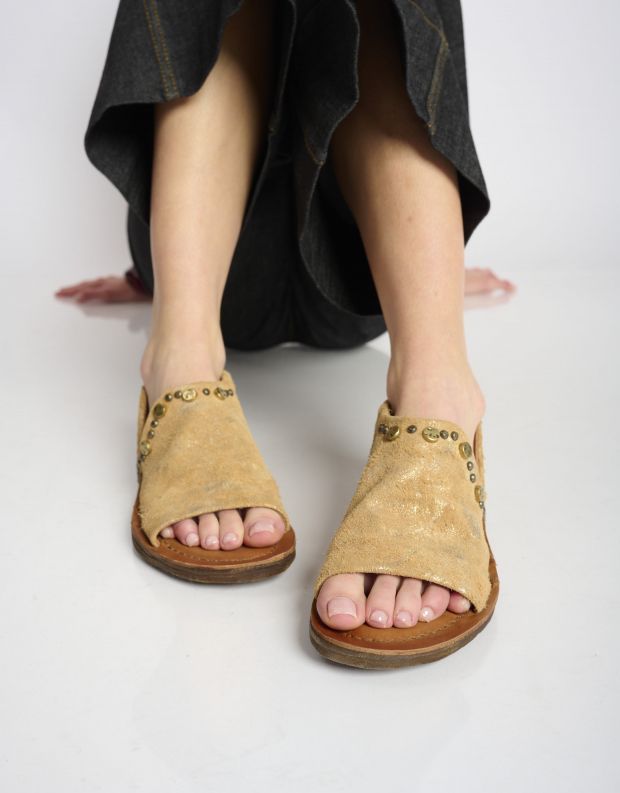 נעלי נשים - A.S. 98 - סנדלים סגורים RAMOS - קאמל