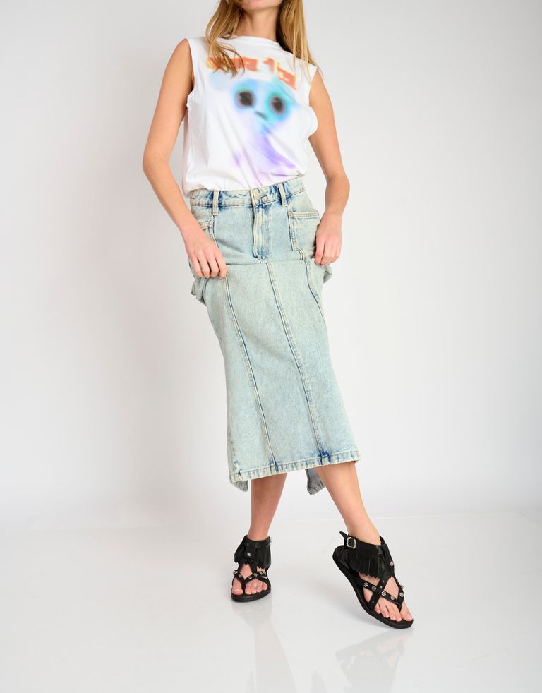 נעלי נשים - A.S. 98 - סנדלים RAMOS פרנזים - שחור2