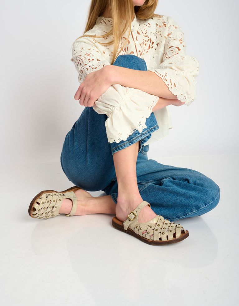 נעלי נשים - A.S. 98 - כפכפים RAMOS - בז'1