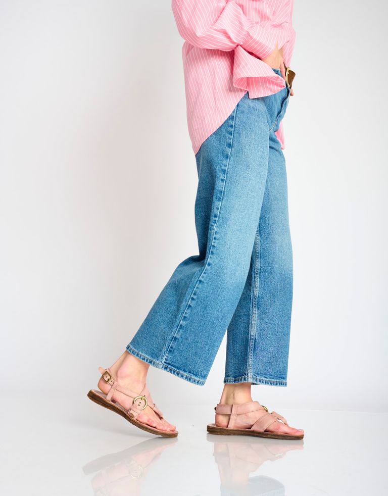 נעלי נשים - A.S. 98 - סנדלי רצועות RAMOS - ורוד1