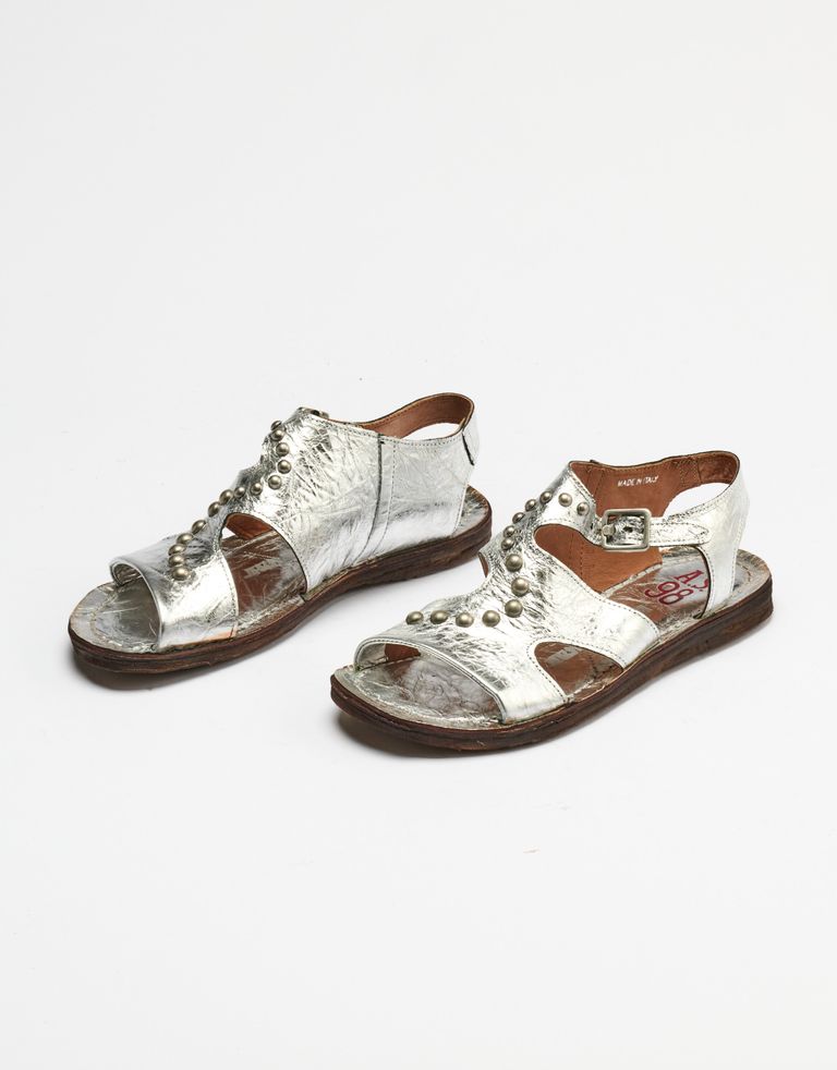 נעלי נשים - A.S. 98 - סנדלים עם נטים RAMOS - כסף2