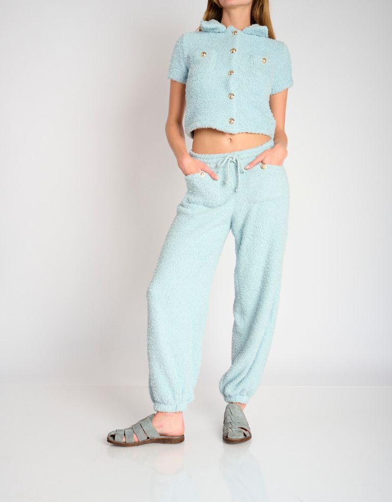 נעלי נשים - A.S. 98 - כפכפים שטוחים RAMOS - תכלת2