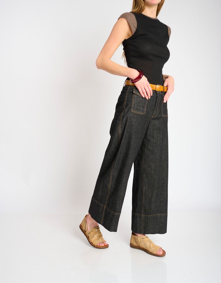 נעלי נשים - A.S. 98 - סנדלים סגורים RAMOS - קאמל2