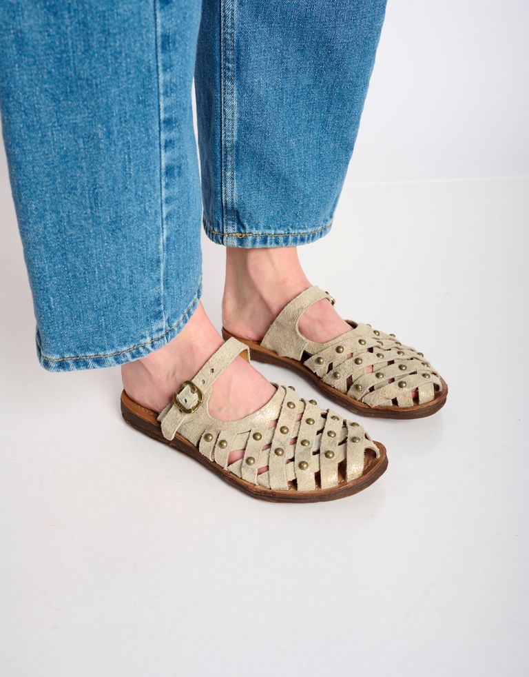 נעלי נשים - A.S. 98 - כפכפים RAMOS - בז'2