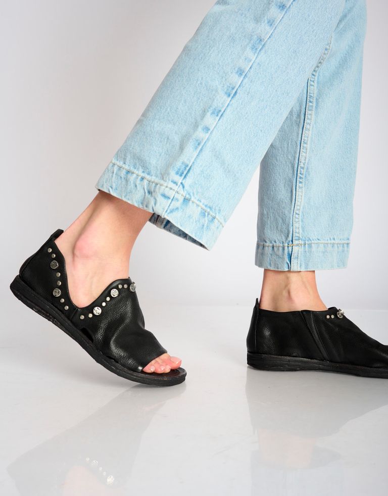 נעלי נשים - A.S. 98 - סנדלים סגורים RAMOS - שחור4