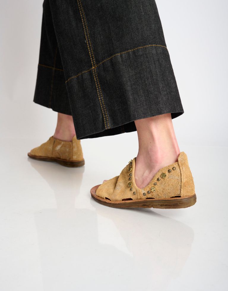 נעלי נשים - A.S. 98 - סנדלים סגורים RAMOS - קאמל4