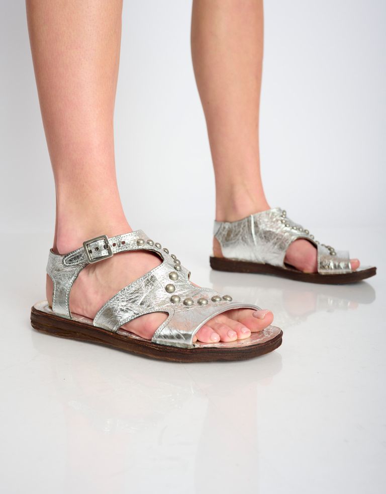 נעלי נשים - A.S. 98 - סנדלים עם נטים RAMOS - כסף3