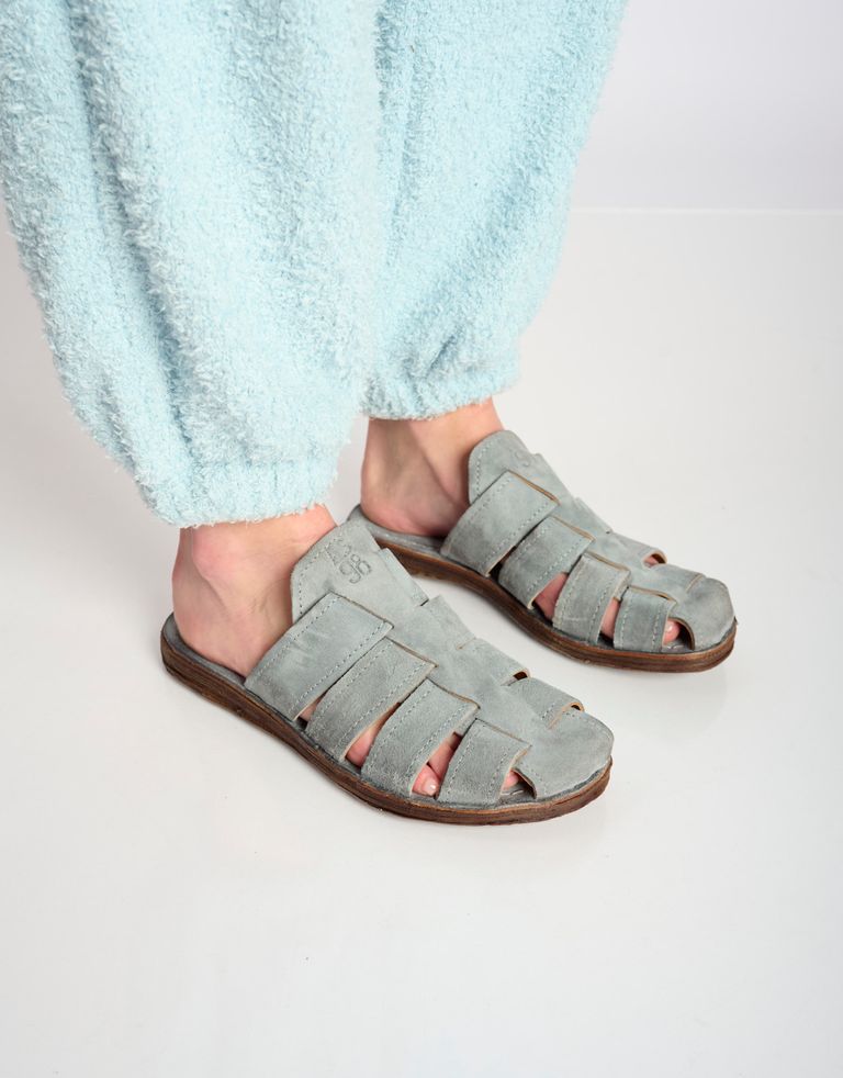 נעלי נשים - A.S. 98 - כפכפים שטוחים RAMOS - תכלת4