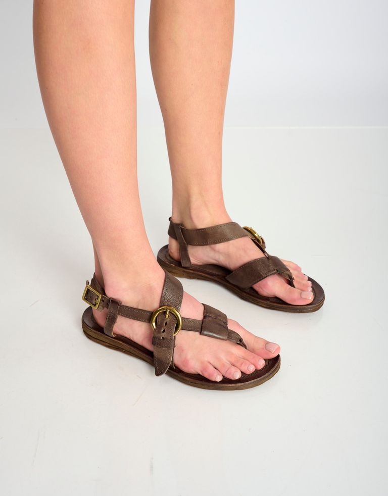 נעלי נשים - A.S. 98 - סנדלי רצועות RAMOS - חום3