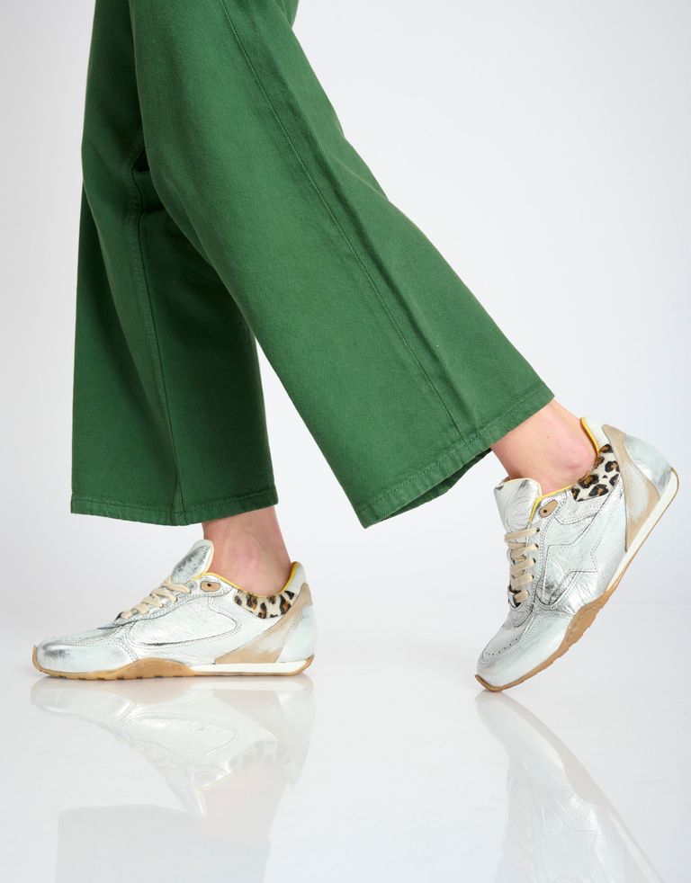 נעלי נשים - A.S. 98 - סניקרס משולבות - כסף1