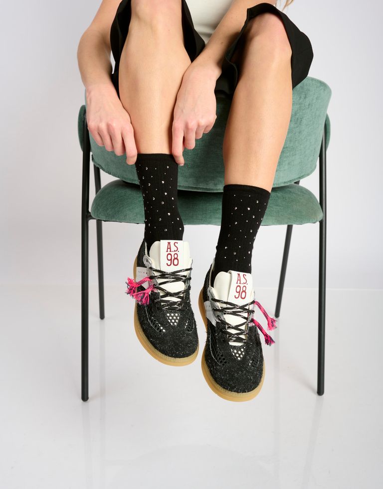 נעלי נשים - A.S. 98 - סניקרס  מחוררות OAKLEY - שחור1