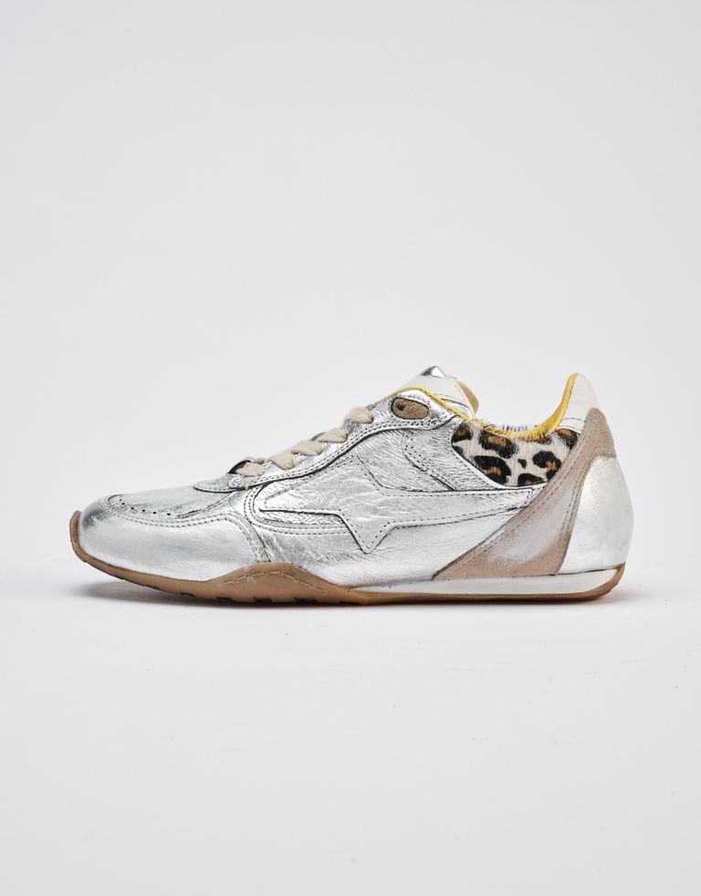 נעלי נשים - A.S. 98 - סניקרס משולבות - כסף2