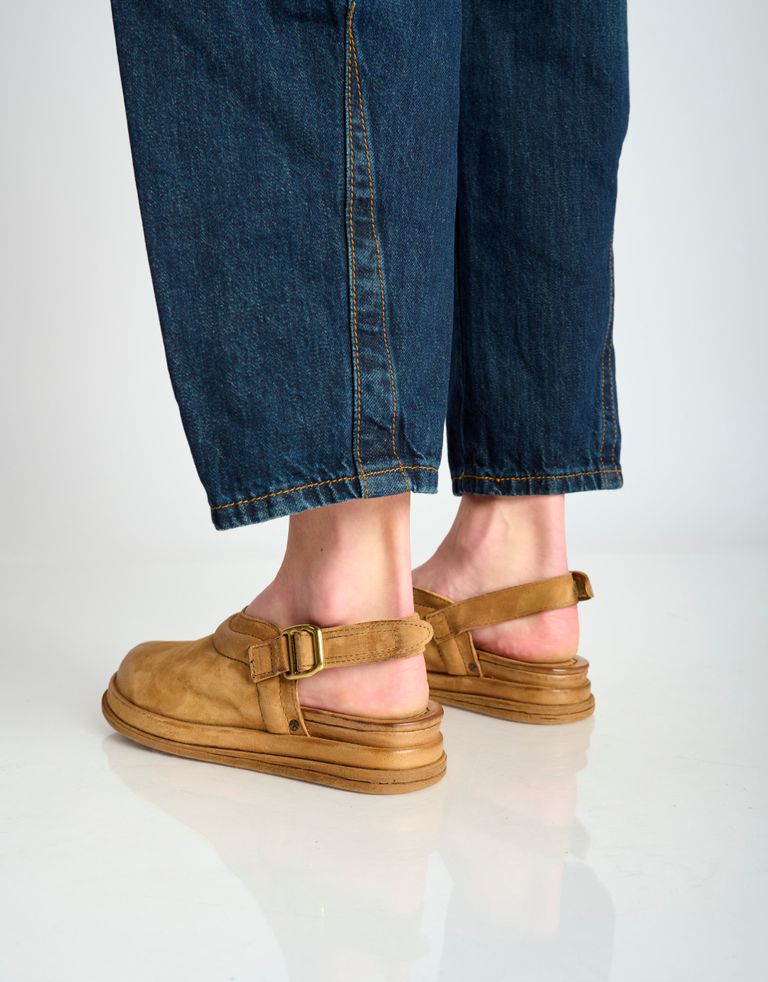 נעלי נשים - A.S. 98 - סנדלים סגורים SPOON - חום בהיר4