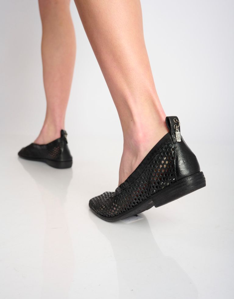 נעלי נשים - A.S. 98 - נעלי סירה שטוחות ZANNA - שחור2