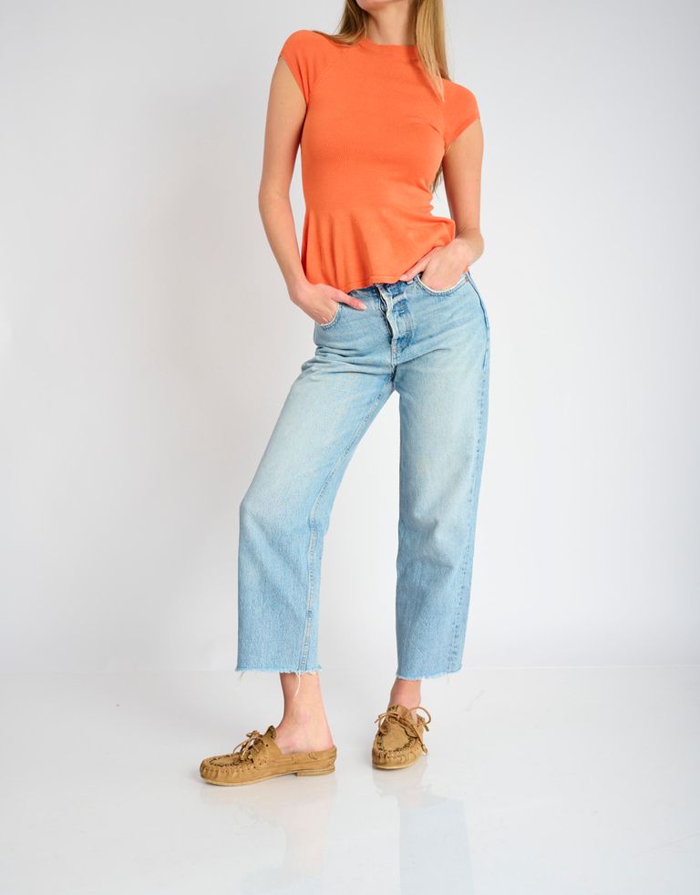 נעלי נשים - A.S. 98 - כפכפים DOWE - חום בהיר2