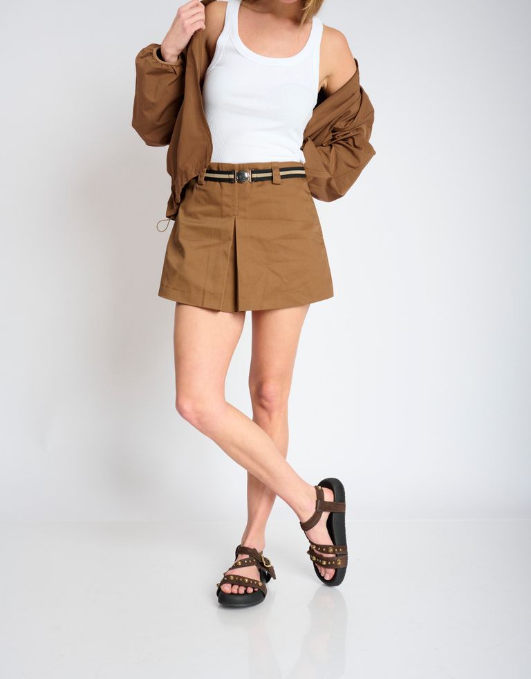 נעלי נשים - A.S. 98 - סנדלי רצועות וניטים VANCE - חום כהה3