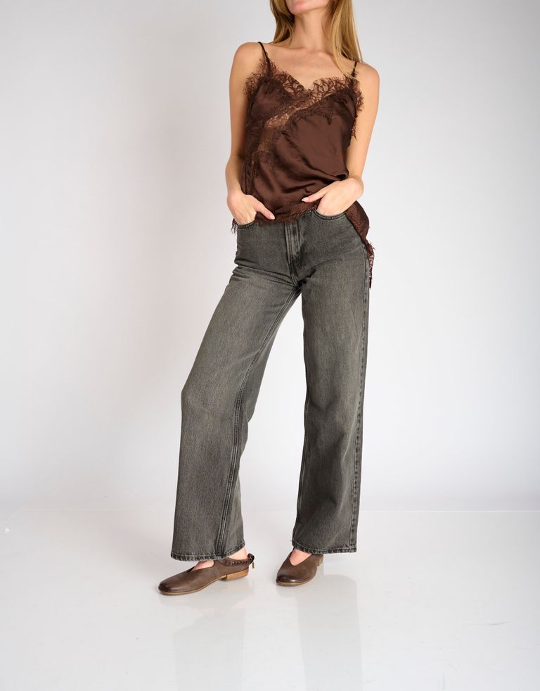 נעלי נשים - A.S. 98 - כפכפים ZANNA - חום כהה3