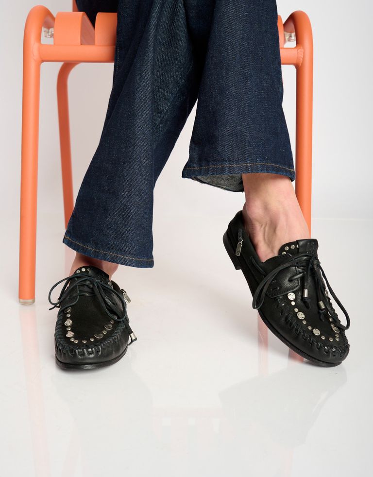 נעלי נשים - A.S. 98 - כפכפים DOWE - שחור3