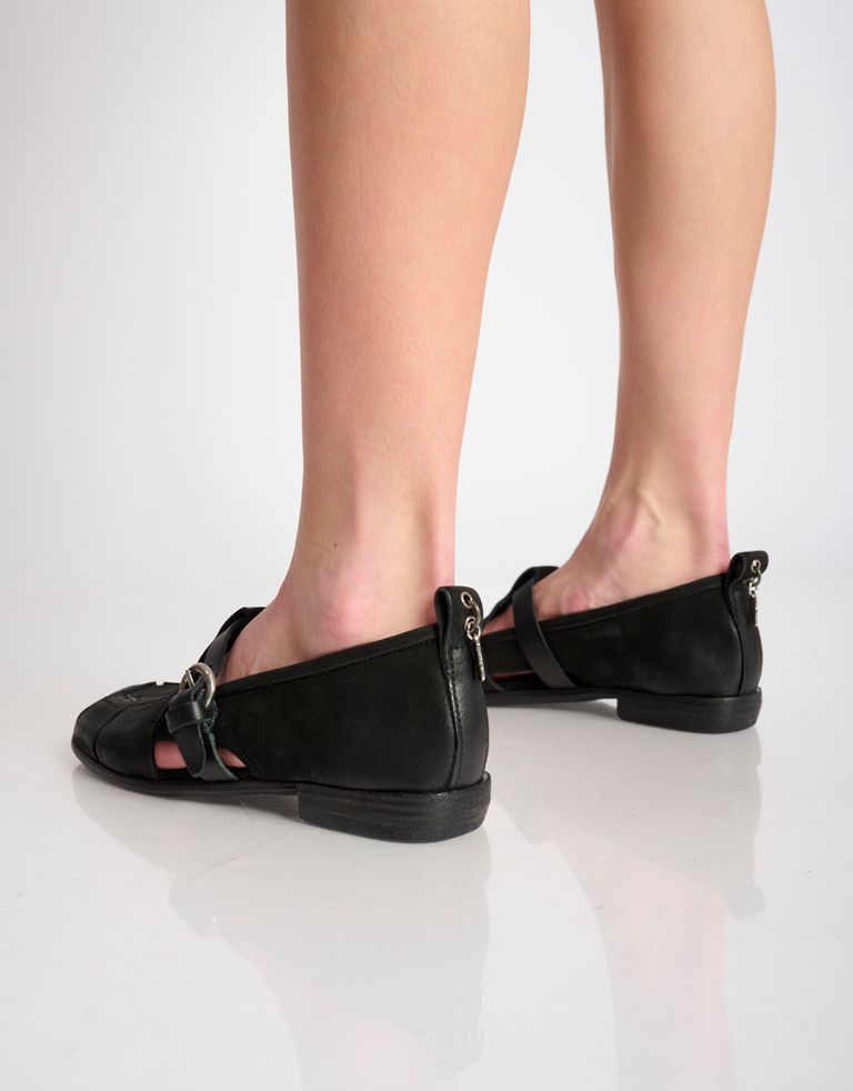 נעלי נשים - A.S. 98 - נעלי עור ZANNA - שחור4