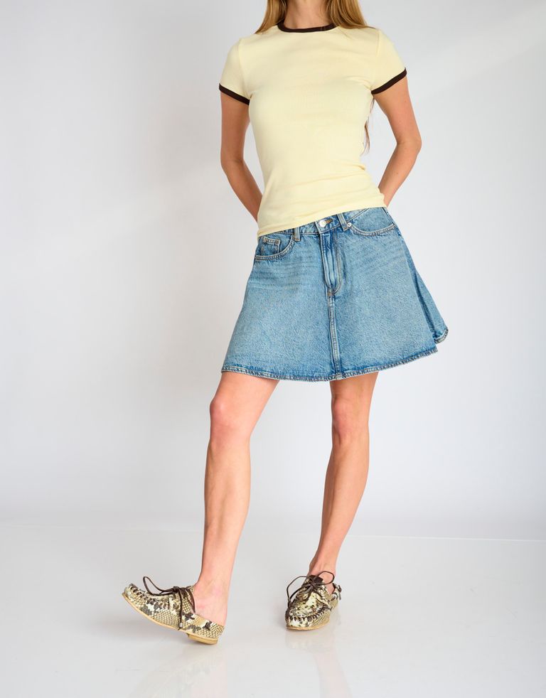 נעלי נשים - A.S. 98 - כפכפים DOWE - חום נחש3