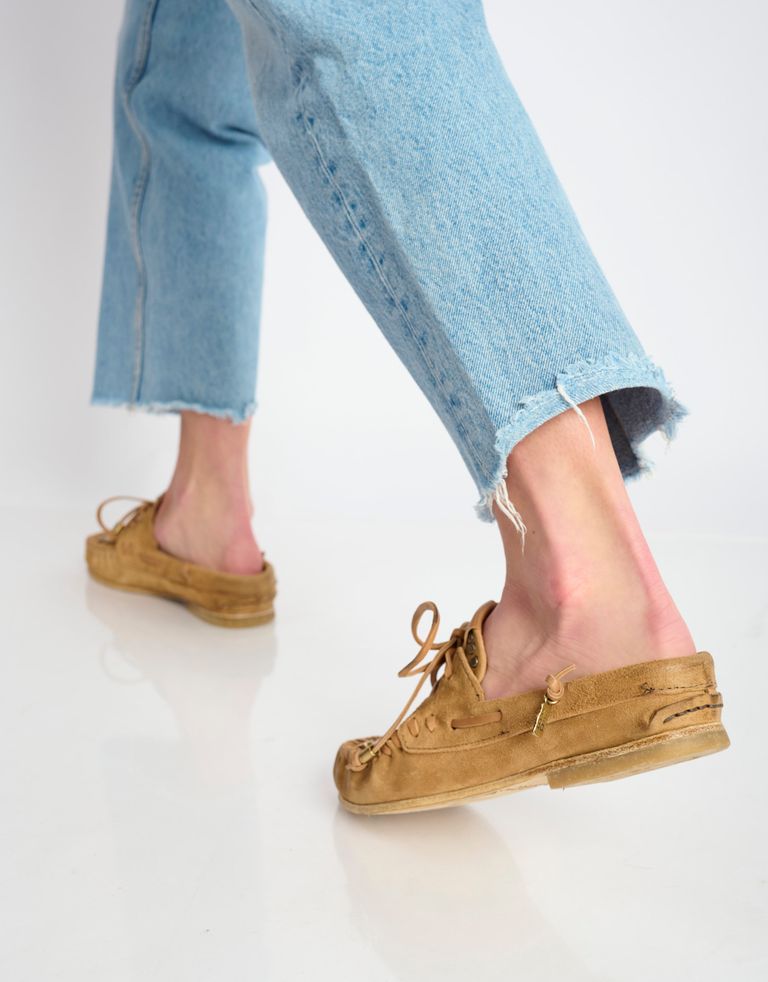 נעלי נשים - A.S. 98 - כפכפים DOWE - חום בהיר4