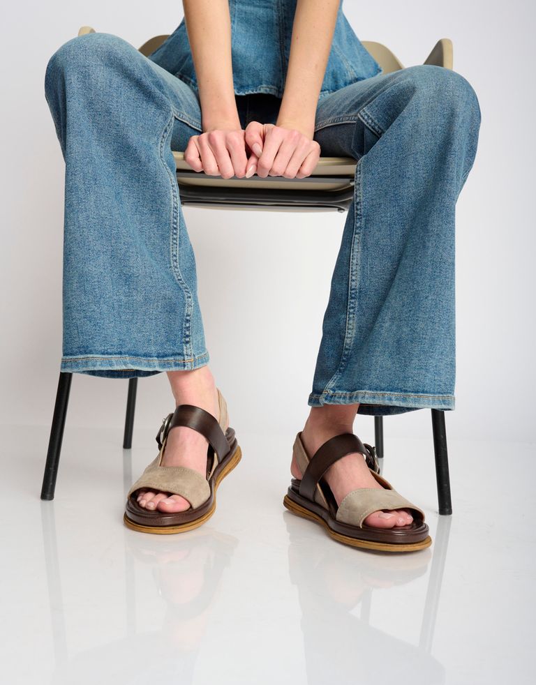 נעלי נשים - A.S. 98 - סנדלים SPOON - אפור1