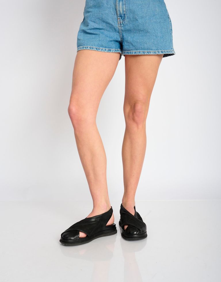 נעלי נשים - A.S. 98 - סנדלים  SPOON X - שחור1