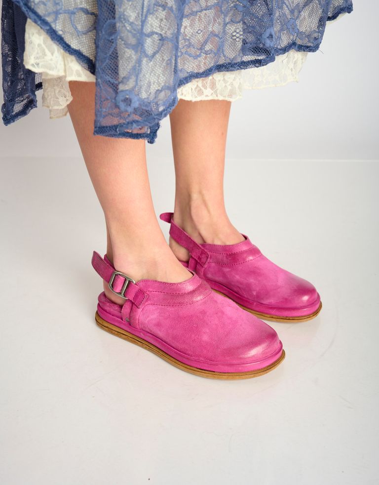 נעלי נשים - A.S. 98 - סנדלים סגורים SPOON - פוקסיה4