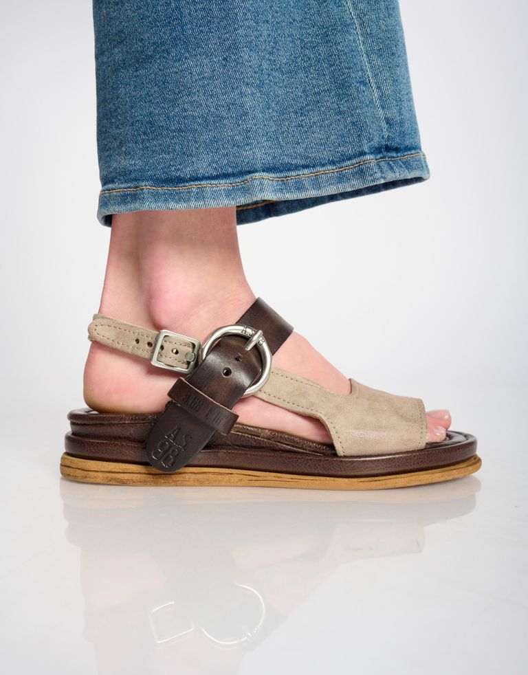 נעלי נשים - A.S. 98 - סנדלים SPOON - אפור4