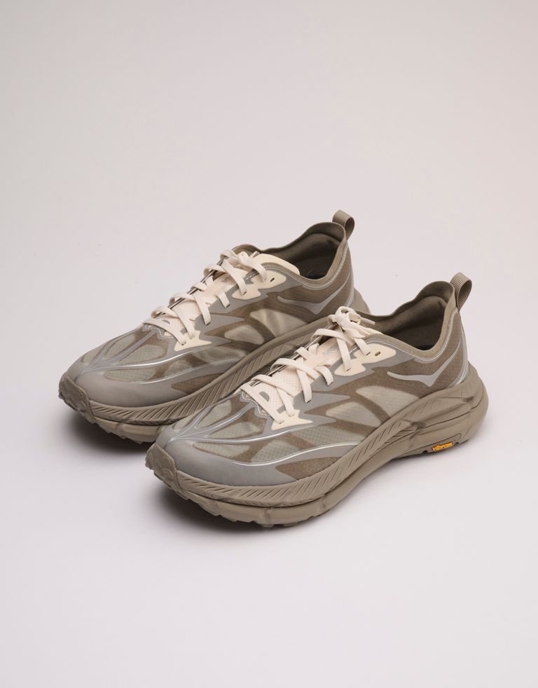 נעלי גברים - Hoka - סניקרס MAFATE SPEED 4LITE - אפור חום3