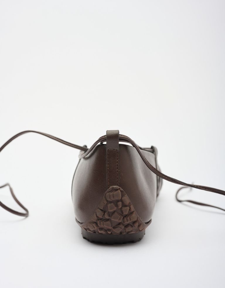 נעלי נשים - Jeffrey Campbell - נעליים שטוחות BARRE WORK - חום4