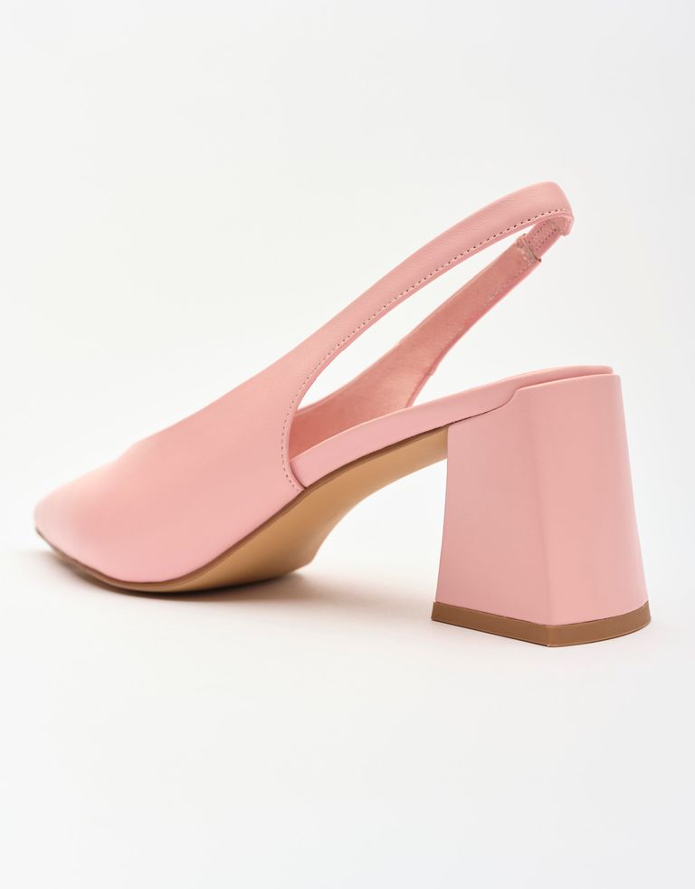 נעלי נשים - Jeffrey Campbell - נעלי סירה עם עקב ANARCHIA - ורוד4