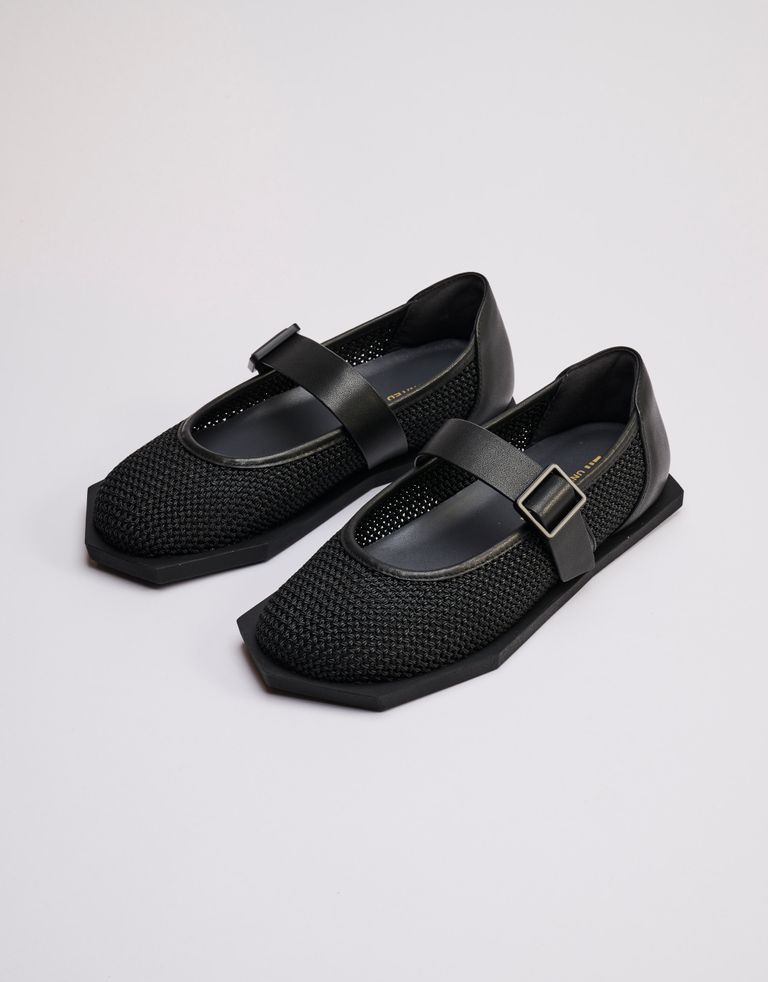 נעלי נשים - United Nude - נעלי בובה POLY BALLET - שחור3