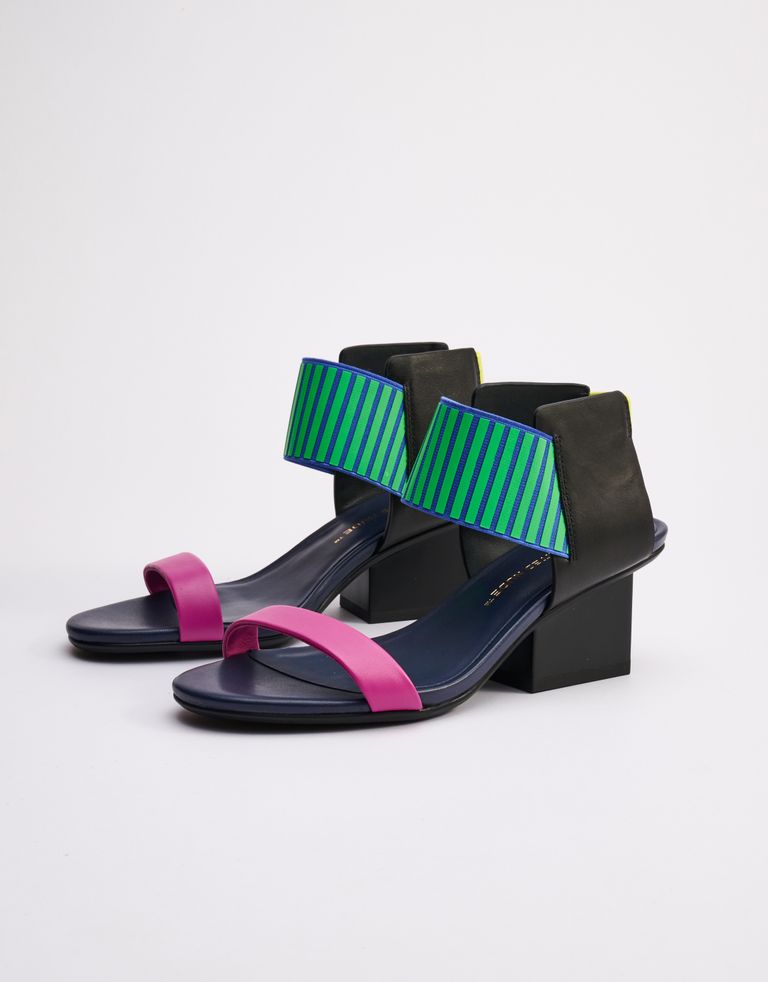 נעלי נשים - United Nude - סנדלים RAILA - צבעוני3