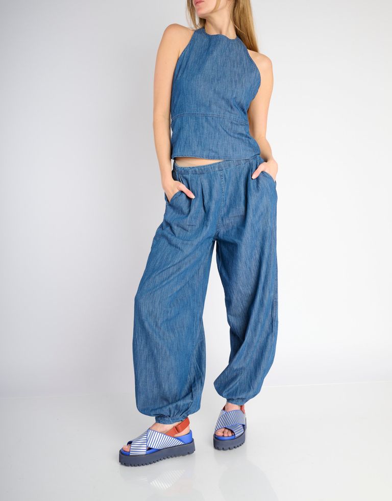 נעלי נשים - United Nude - סנדלי X פלטפורמה RICO - סגול   אדום3