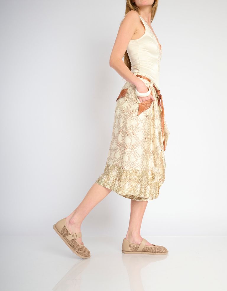 נעלי נשים - United Nude - נעלי בובה POLY BALLET - בז'3