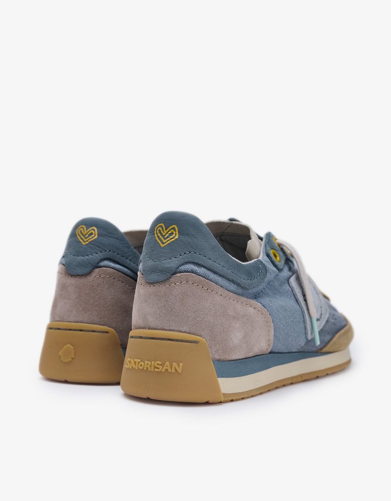 נעלי גברים - Satorisan - סניקרס בד ENSO - כחול3